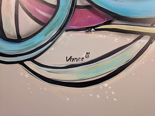 Art - Got my wall signed by Vance
