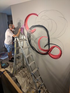 Art - Vance was not messing around. I barely had the cameras ready by the time he started freehand sket...