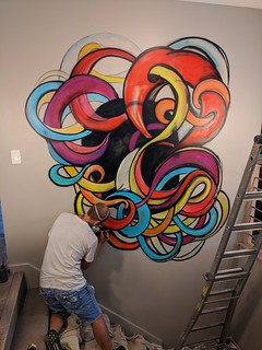 Art - Thickening up some lines with some markers