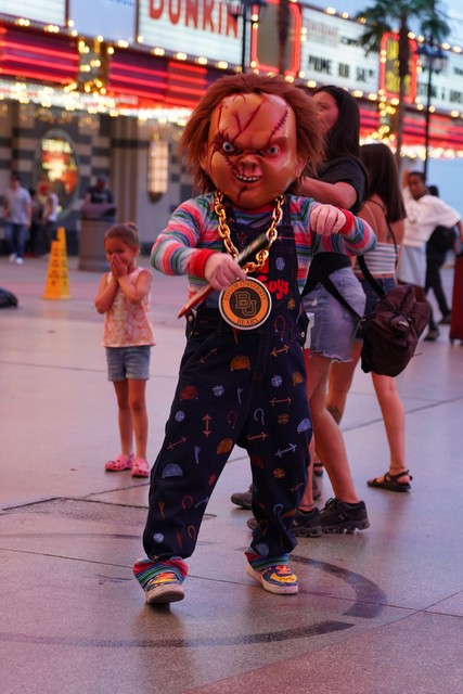 Chuckie was havin a great time