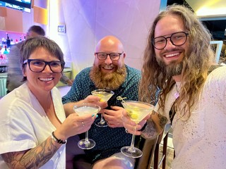 Drinks - Waiting for dinner reservations