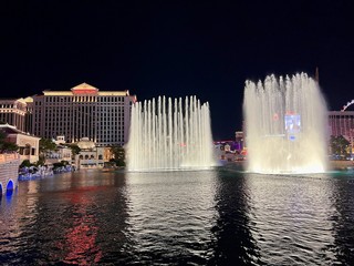 Fountains by Caesar's Palace