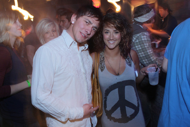 German and the Peace Dress Chick