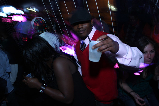 Dude Dancing with His Girl