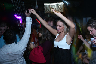 German taking this chick to dance