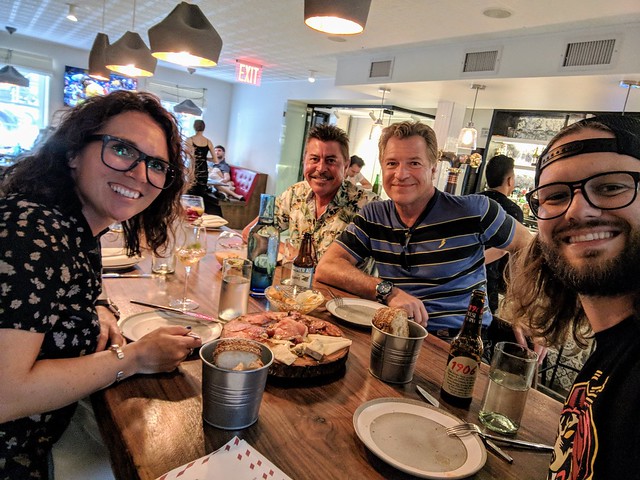 Tapas with Dad and Brian