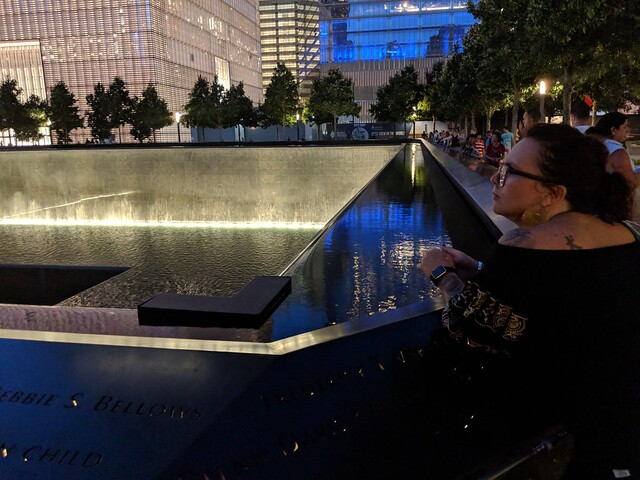 Hangin at ground zero