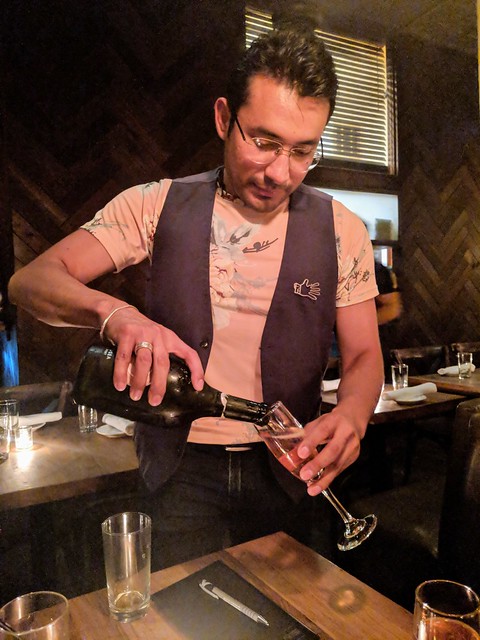 Champagne with Gabino!