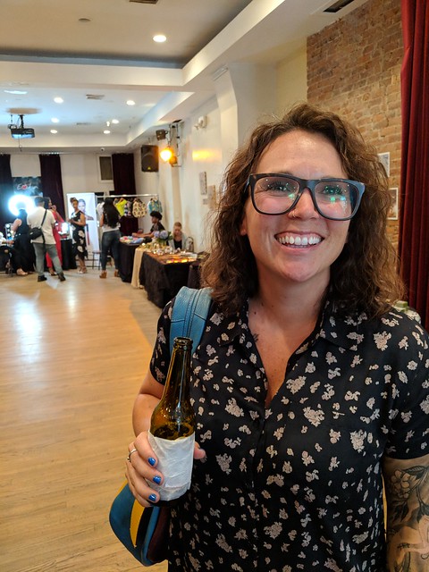 We stepped into a very weird event while waiting for a restaurant to open