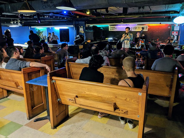 Late night jazz at Fat Cat