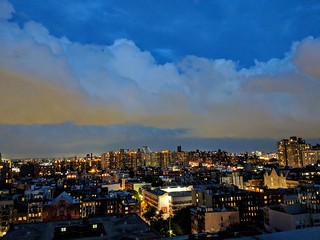 Skyline - A cloudy view from Mr Purple