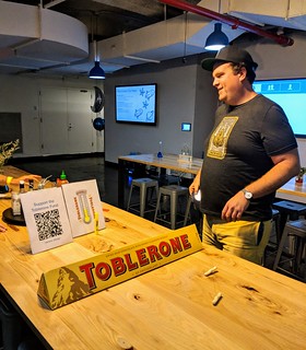 Venmo - Tolar bought this huge toblerone