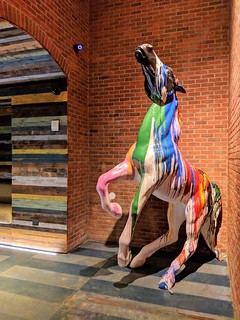 Art - rearing horse art