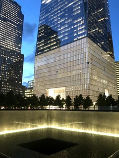 At the base of freedom tower