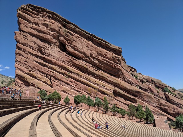 Walking around the Amphitheatre
