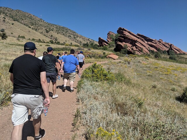 Hikin at Red Rocks