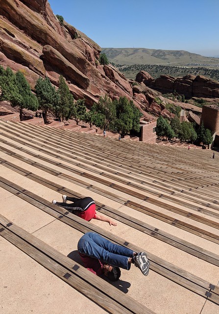 A good place to practice plow pose