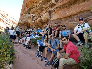 Venmo - Venmo Commerce Team taking a break at Red Rocks