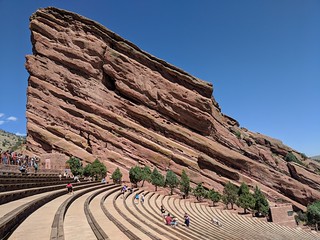 Venmo - Walking around the Amphitheatre