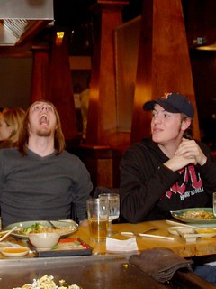 Jess catching some egg