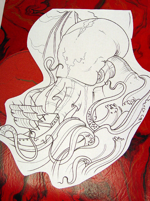 Joshua's Cthulhu drawing