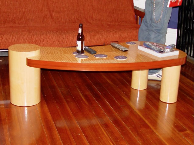 The coffee table that Jon built