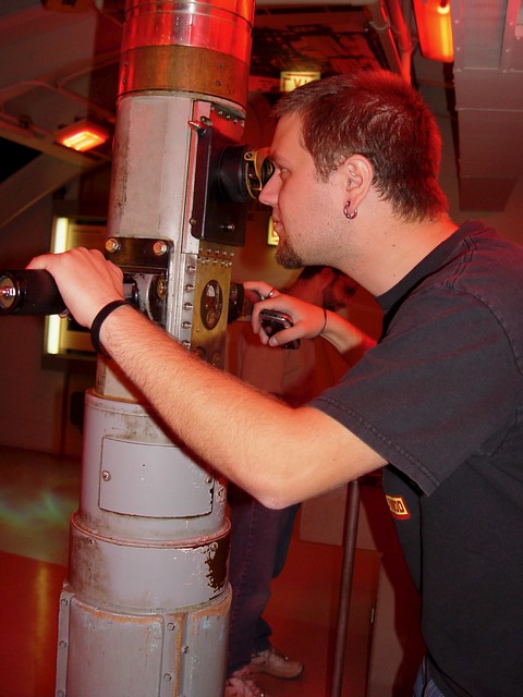 That periscope was real.  I could see the lake.