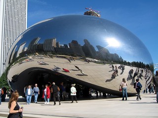 Skyline - Cloudgate Bean @ Millenium Park