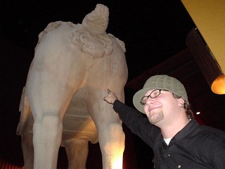 The PF Chang horses have hearts for butt holes