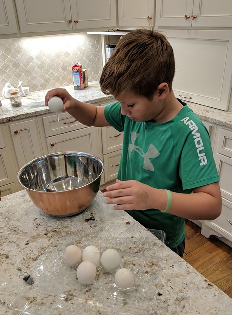 Breakfast with Daniel's Duck eggs