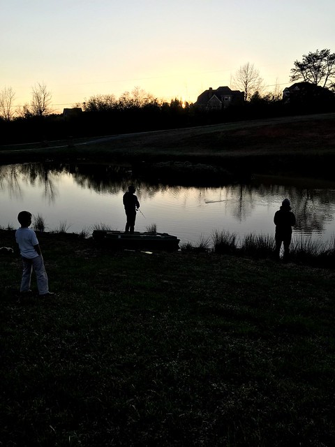 Hangin out by this pond