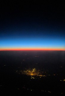 Sunrise from above