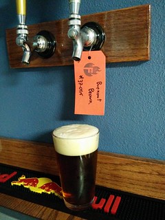 Burnout Brown on tap