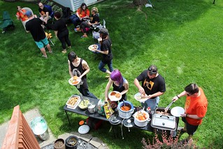 Great food with great people