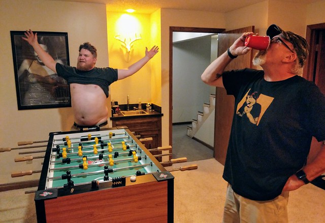 Craig rubbing in his win