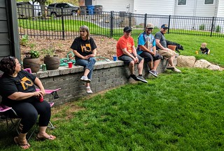 MS - Hangin in the back yard