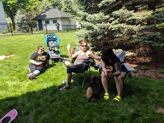 MS - Hangin in the lawn