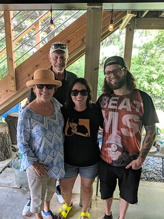 MS - Our realtors, Arnie and Phyllis make an appearance!