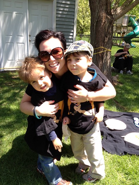 Hanging with Ian and Elias