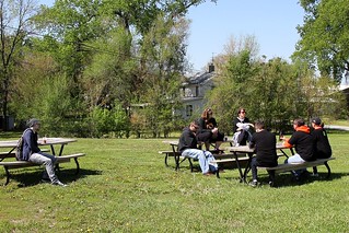 Mark - Chilling on the Mullet's lawn