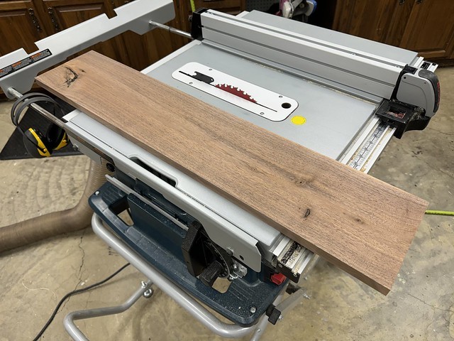 Got a walnut board now