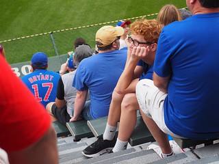 Baseball - This kid did not gaf about baseball