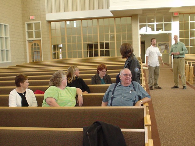 Waiting to start rehearsal