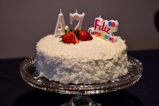 Celebrating Steph's birthday