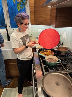 Cookin up some plantains