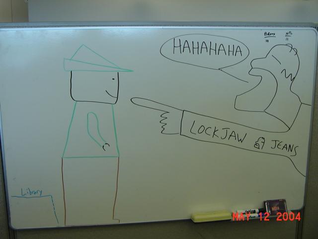 Lock Jaw Jeans vs. Lego woodsman