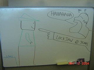 Lock Jaw Jeans vs. Lego woodsman