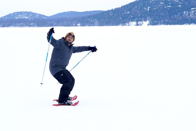 Goofin around on this lake