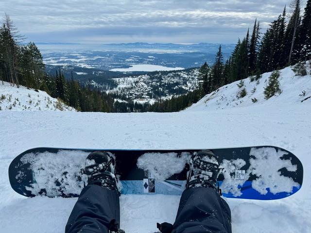 Headin down the frontside