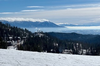 At the base of Whitefish Mountain